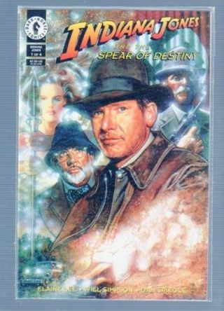 Indiana Jones And The Spear Of Destiny 1 - 4 Near 1995