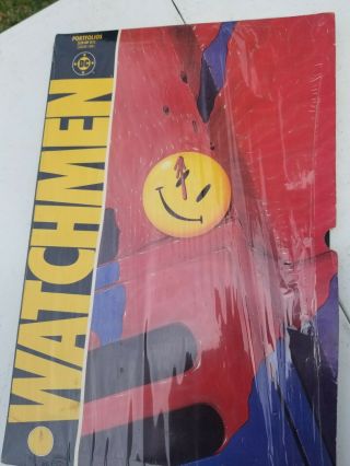 Watchmen 1st Edition Portfolios American Covers,  Promotional Posters & French Cov