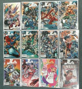 Justice League Of America 1 - 10,  Variants Dc Comics 2015 - 2017 Vf - Nm 8.  0 - 9.  0