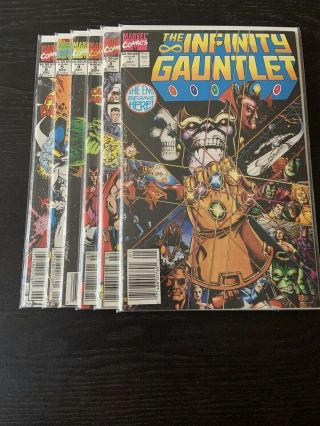 The Infinity Gauntlet Full Run Issues 1 Through 6
