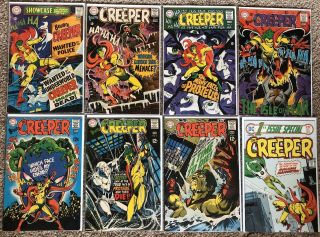 The Creeper 1 - 6 Plus Showcase 73,  1st Issue Special 7 Med Grade Silver Age