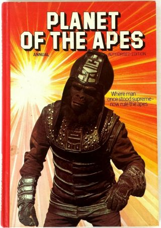 Brown & Watson - Planet Of The Apes Annual 1977 Hardback Authorised Edition