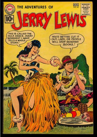 Adventures Of Jerry Lewis 65 Silver Age Dc Comic 1961 Fn,