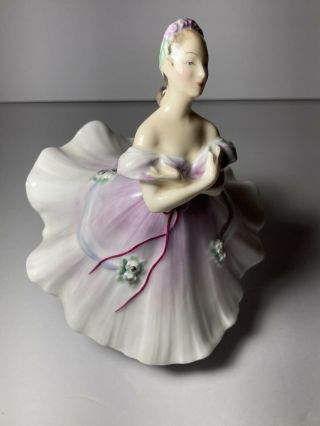Retired 1952 Royal Doulton Limited The Ballerina Figurine Hn 2116 Hand Decorated