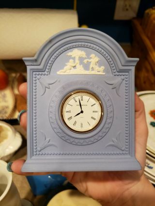 Wedgwood Jasperware Clock Made In England