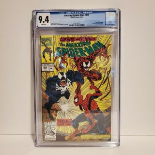 The Spider - Man 362 Cgc 9.  4 Nm Second Appearance Of Carnage