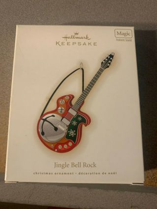 2009 Hallmark Keepsake Christmas Ornament Jingle Bell Rock Guitar Magic