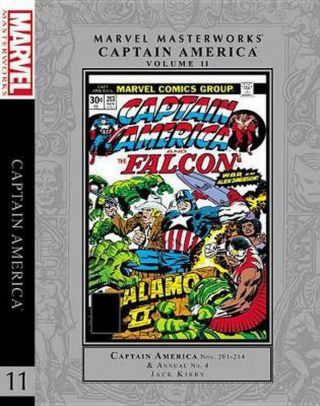 Marvel Masterworks: Captain America Vol.  11 By Jack Kirby (english) Hardcover Bo