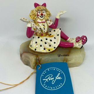 Ron Lee Adorable Lara Rare Clown Figurine Ccg 12 Collector 