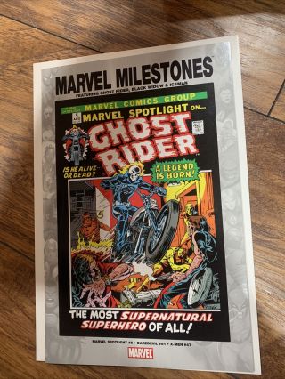 Marvel Milestones Marvel Spotlight 5 Reprints 1st Ghost Rider Appearance Nm