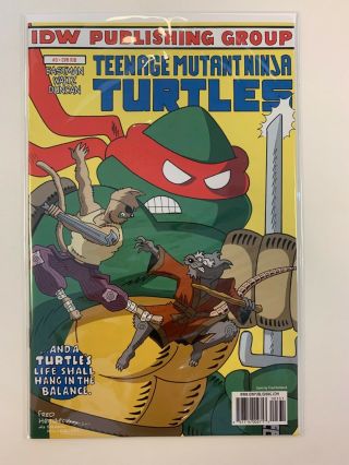 Idw Teenage Mutant Ninja Turtles 3 Ri - B Cover : Hembeck : Nm