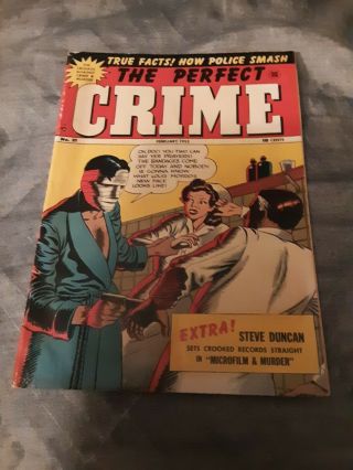 The Perfect Crime No 21 By Cross Publications Inc 1949