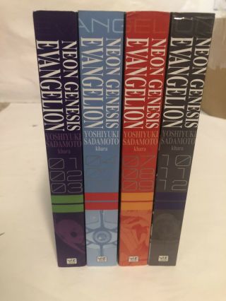 Neon Genesis Evangelion Volumes 1 - 4 Omnibus English Manga