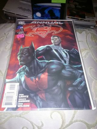 Superman/batman Annual 4,  2nd Print,  1st Batman Beyond In Dc Continuity,  Artgerm