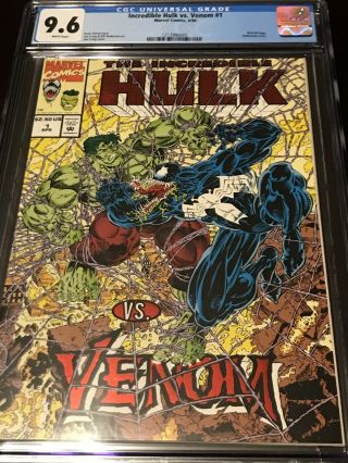 Incredible Hulk Vs.  Venom 1 Cgc 9.  6