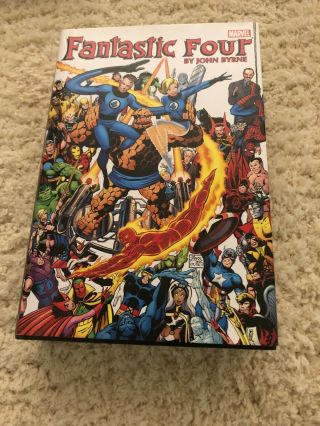 Fantastic Four 4 Volume 1 By John Byrne Marvel Comics Omnibus Very Good Cond.