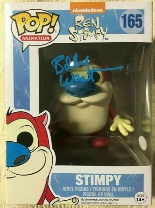 Billy West Signed Autographed Voice Or Stimpy Funko Pop Ren And Stimpy Jsa