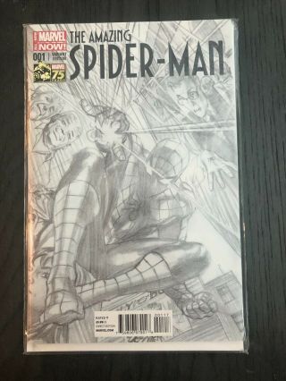 The Spider - Man 1 Alex Ross Sketch Variant