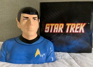 Spock Star Trek Cookie Jar By Westland | Box | Cookies Not | 21806