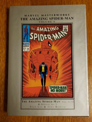 Spider - Man Marvel Masterworks Vol 5 Hc Hardcover