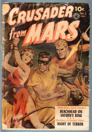 Crusader From Mars 2 1952 - Ziff - Davis - Fr - Comic Book