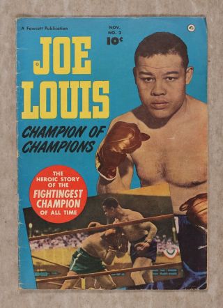 Joe Louis 2 Gd/vg 3.  0 1950