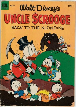 Four Color 456 1953 Uncle Scrooge By Carl Barks