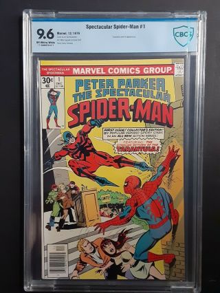 Marvel Comics’ Spectacular Spider - Man 1 Cbcs 9.  6 1976