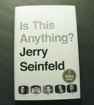 Jerry Seinfeld Special Signed Ltd/ed.  Book – Bee Movie - Stand - Up Comedy