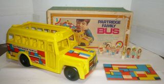 Vintage 1973 Remco The Partridge Family Bus W/box From Tv Show