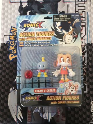 Cream The Rabbit Sonic X Figure Complete Rare
