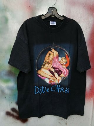 Dixie Chicks Fly Tour 2000 Black Concert Shirt Adult Extra Large Xl
