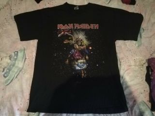 Iron Maiden Vintage Mens T - Shirt Size L A Matter Of The Beast Tour 2007 Download