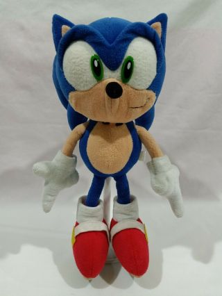 Sonic Adventure Sega 1999 The Hedgehog Ufo Prize Plush Toy Doll Japan 13.  5 " Dhl