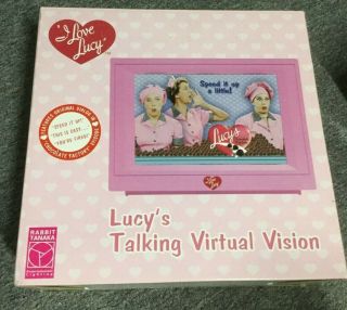 " I Love Lucy " Talking Virtual Vision Motion Light Box By Rabbit Tanaka