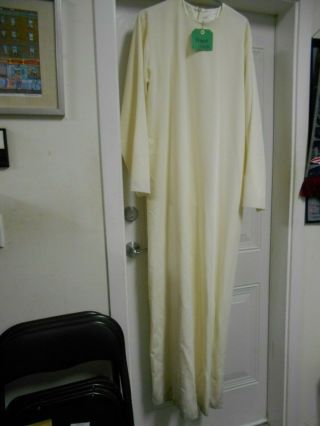 Supernatural Tv Series Wardrobe/prop - White Fabric Priest Cloak/robe