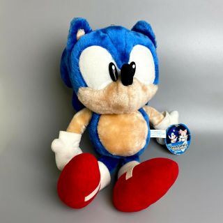 【rare】1998 Sega Jumbo Plush 14 " Sonic The Hedgehog Limited Stuffed Japan