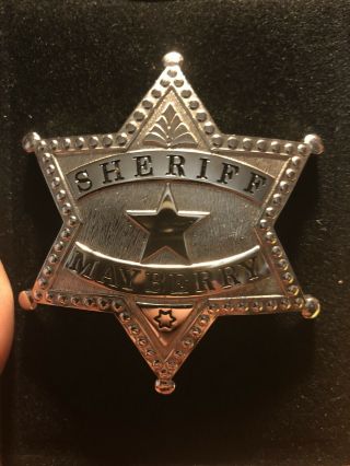 Andy Griffith Show Sheriff’s Badge