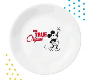 Corelle Disney Mickey Mouse Salad/dinner Plates Set Of 4 -