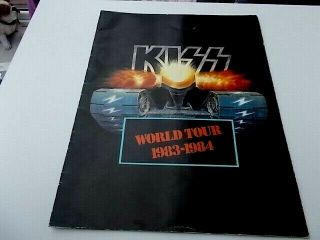 Kiss 1983/84 World Tour Concert Programme