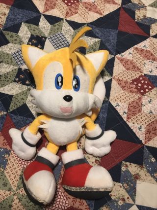 Sega Prize Sonic Adventure Ufo Tails Plush 1999 Japan Toy Doll Sa1