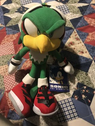 Official Great Eastern Ge 12” Jet The Hawk Sonic Plush Doll First Print Tagged