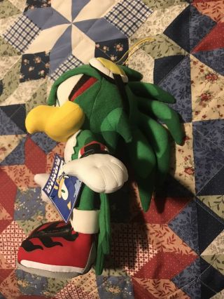 Official Great Eastern GE 12” JET THE HAWK Sonic Plush Doll First Print TAGGED 6