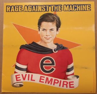 Rage Against The Machine Rare 1993 Double Sided Promo Poster Flat 4 Evil Cd
