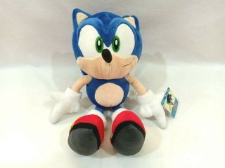 Japan Sega 2003 Sonic X Project The Hedgehog Jumbo 15 " Plush Toy Doll Tag
