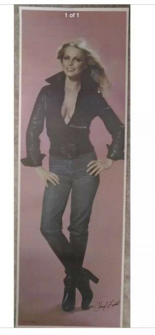 Cheryl Ladd Huge 1978 Poster Life Size Charlie’s Angels Pro Arts Medina Ohio