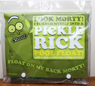 Rick And Morty - Rickmobile Exclusive Pickle Rick Pool Float 2018