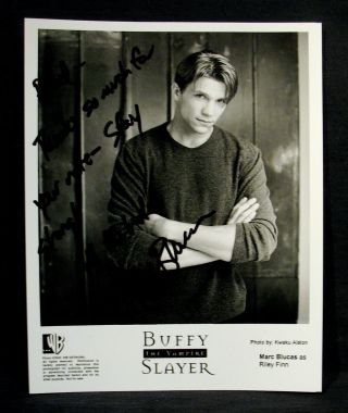 Marc Blucas - Autographed 8 X 10 Photograph - Actor - Buffy The Vampire Slayer -