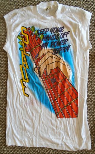 Concert Tee Shirt_slade_1984 Tour_keep Your Hands Off My Power Supply_