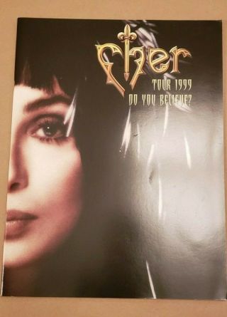 Cher Do You Believe? Concert Program Tour Book 1999